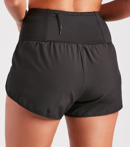 Effortless Everyday High-Rise Lined Shorts