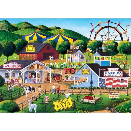 1000 Piece Jigsaw Puzzle - Fairs & Festivals- Summer Carnival | MasterPieces