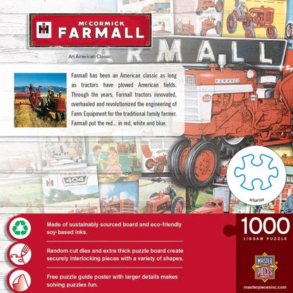 1000 Piece Jigsaw Puzzle - Farmall- An American Classic | MasterPieces