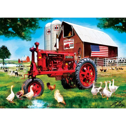 1000 Piece Jigsaw Puzzle - Farmall- Red Nostalgia | MasterPieces