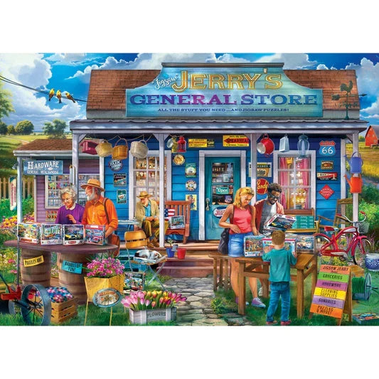 1000 Piece Jigsaw Puzzle - General Store- Jigsaw Jerry's | MasterPieces