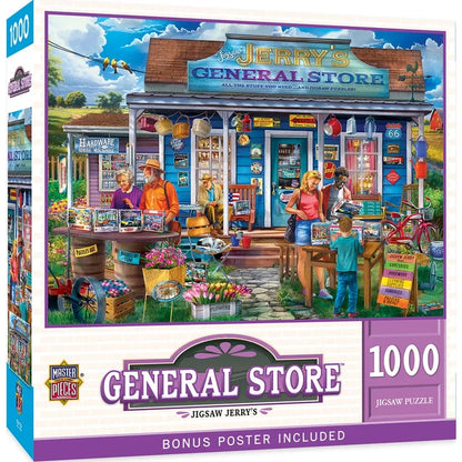 1000 Piece Jigsaw Puzzle - General Store- Jigsaw Jerry's | MasterPieces