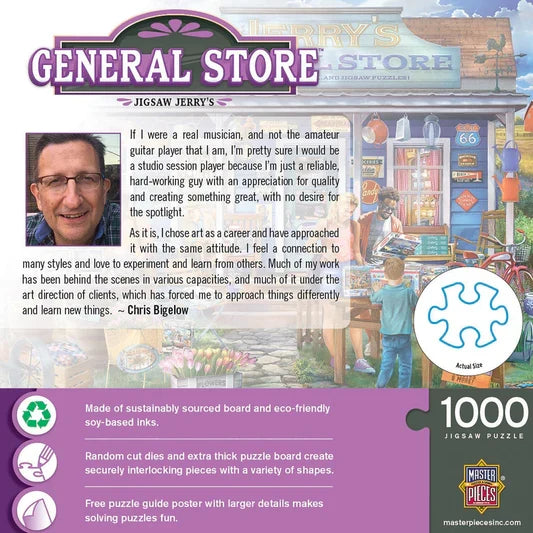 1000 Piece Jigsaw Puzzle - General Store- Jigsaw Jerry's | MasterPieces