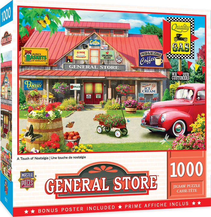 1000 Piece Jigsaw Puzzle - General Store: A Touch of Nostalgia | MasterPieces