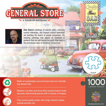 1000 Piece Jigsaw Puzzle - General Store: A Touch of Nostalgia | MasterPieces