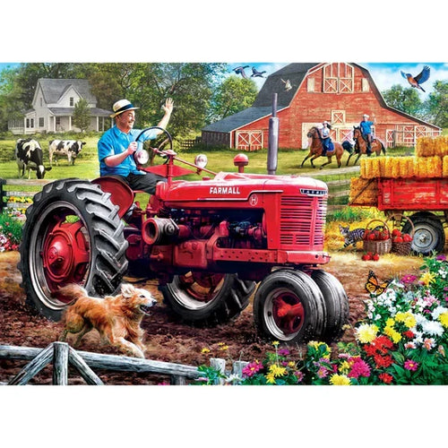 1000 Piece Jigsaw Puzzle - McCormick Farmall- Coming Home | MasterPieces