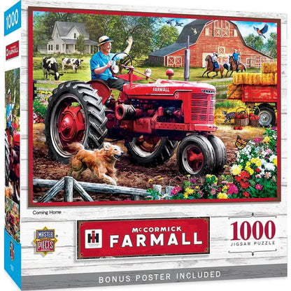 1000 Piece Jigsaw Puzzle - McCormick Farmall- Coming Home | MasterPieces