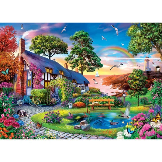 1000 Piece Jigsaw Puzzle - Tranquility- Over the Rainbow | MasterPieces