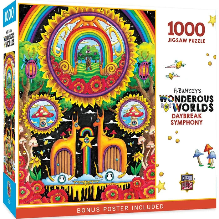 1000 Piece Jigsaw Puzzle - Wonderous Worlds- Daybreak Symphony | MasterPieces