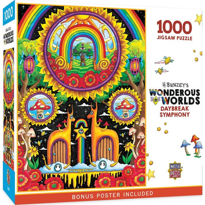1000 Piece Jigsaw Puzzle - Wonderous Worlds- Daybreak Symphony | MasterPieces