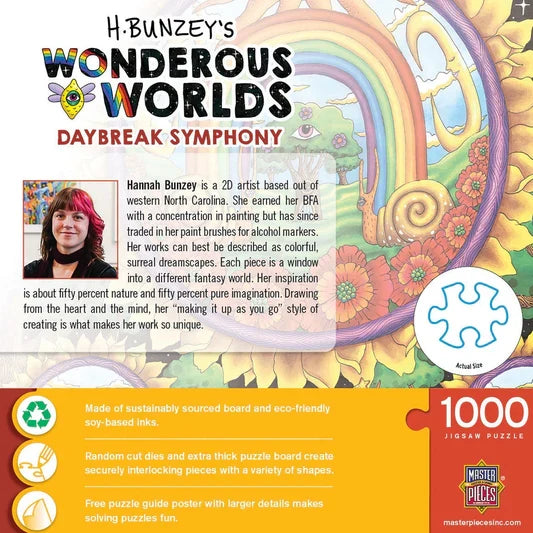 1000 Piece Jigsaw Puzzle - Wonderous Worlds- Daybreak Symphony | MasterPieces
