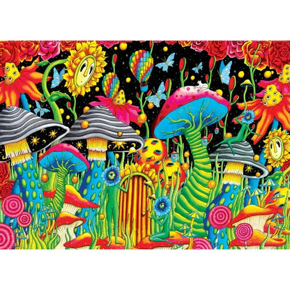 1000 Piece Jigsaw Puzzle - Wonderous Worlds- Garden of Cosmic Delights | MasterPieces