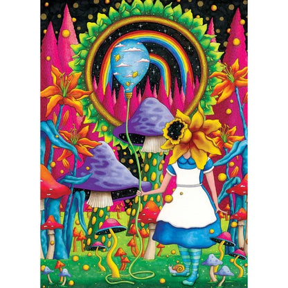 1000 Piece Jigsaw Puzzle - Wonderous Worlds- Go Ask Alice | MasterPieces