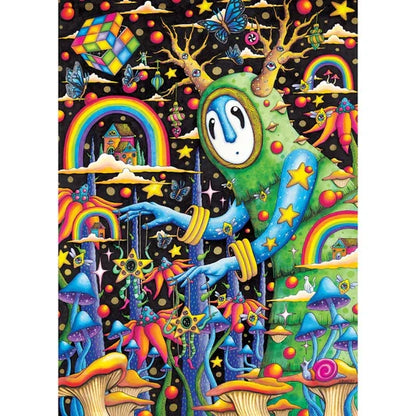 1000 Piece Jigsaw Puzzle - Wonderous Worlds- The World Was Mad | MasterPieces