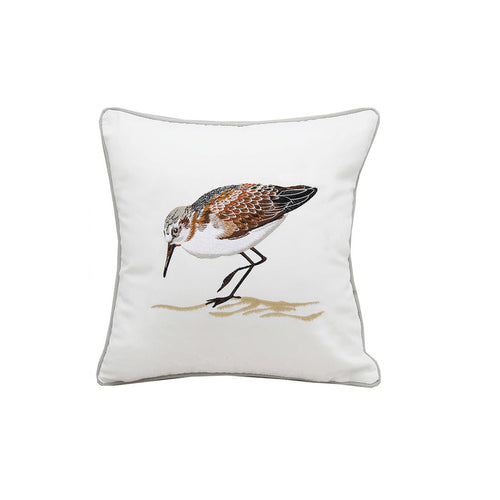 A 16in. x 16in. Piper Chillin' Left Indoor Outdoor Pillow.