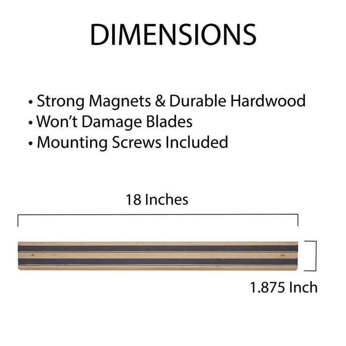 18" Magnetic Knife & Utensil Holder