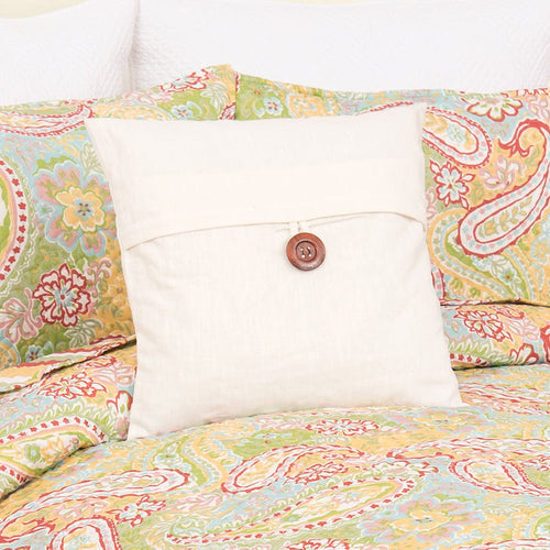 A 18in. x 18in. Envelope Pillow.