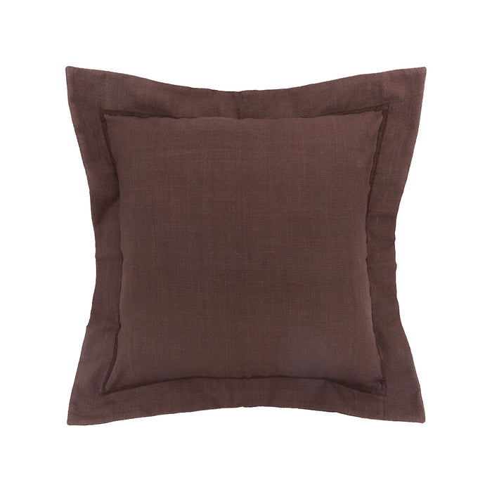 A 18in. x 18in. Flange Pillow.