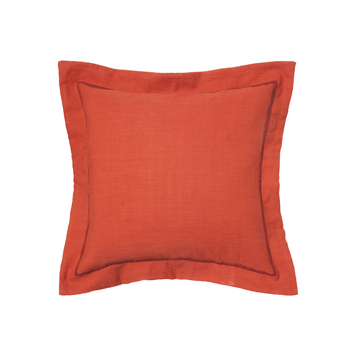 A 18in. x 18in. Flange Pillow.
