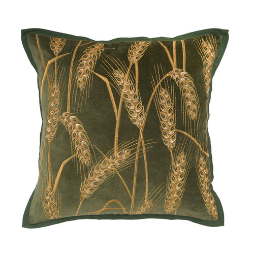 A 18in. x 18in. Golden Wheat Pillow.
