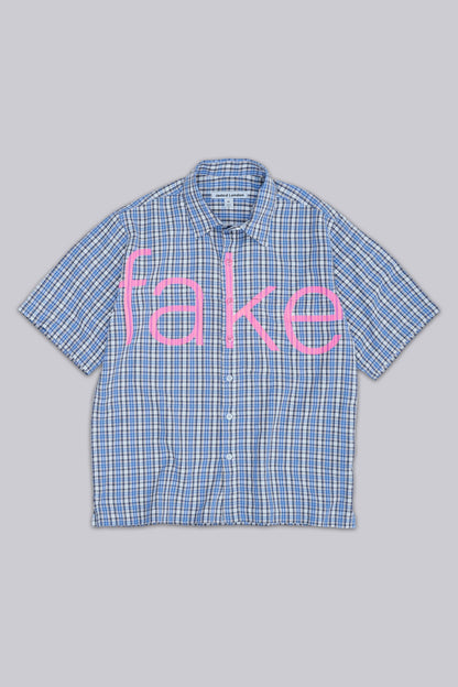 Fake Check Shirt