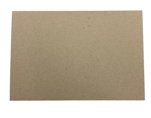 30pt 6" x 8" Brown Kraft Cardboard Chipboard