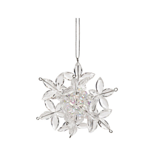 A 3D Snowflake Ornament.