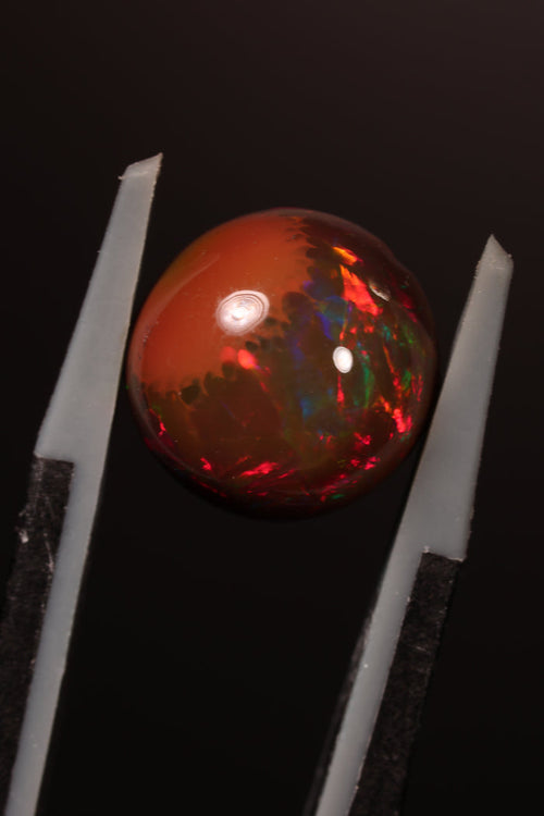 4.80ct Natural Ethiopian Round Cabochon