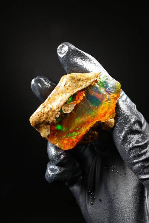50.75g Rough Ethiopian Welo Specimen Opal