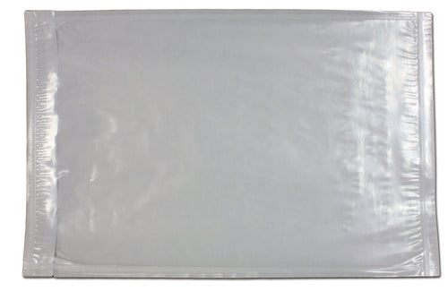 6" x 9" Clear Plastic Adhesive Packing List Mailing / Shipping Envelope Pouch