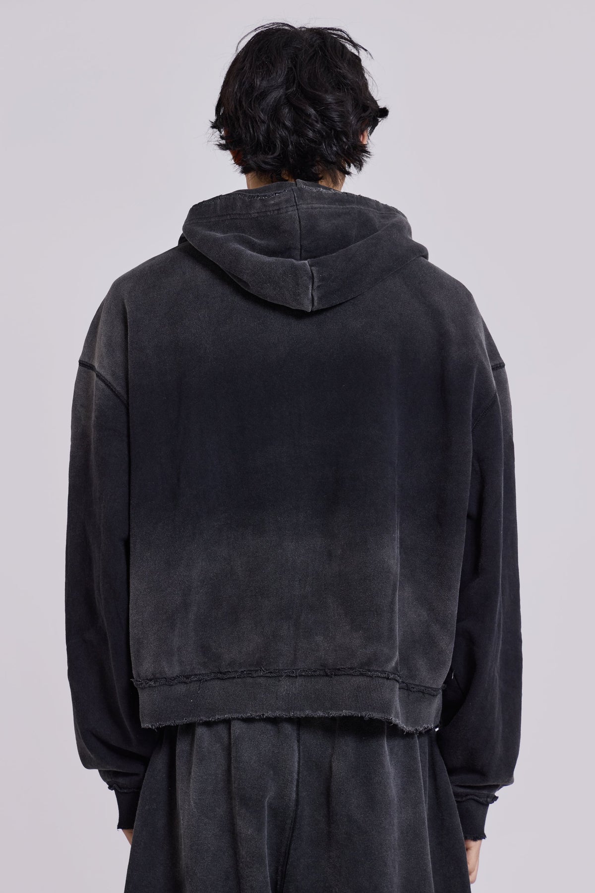 Grey Sporty Baggy Monster Hoodie