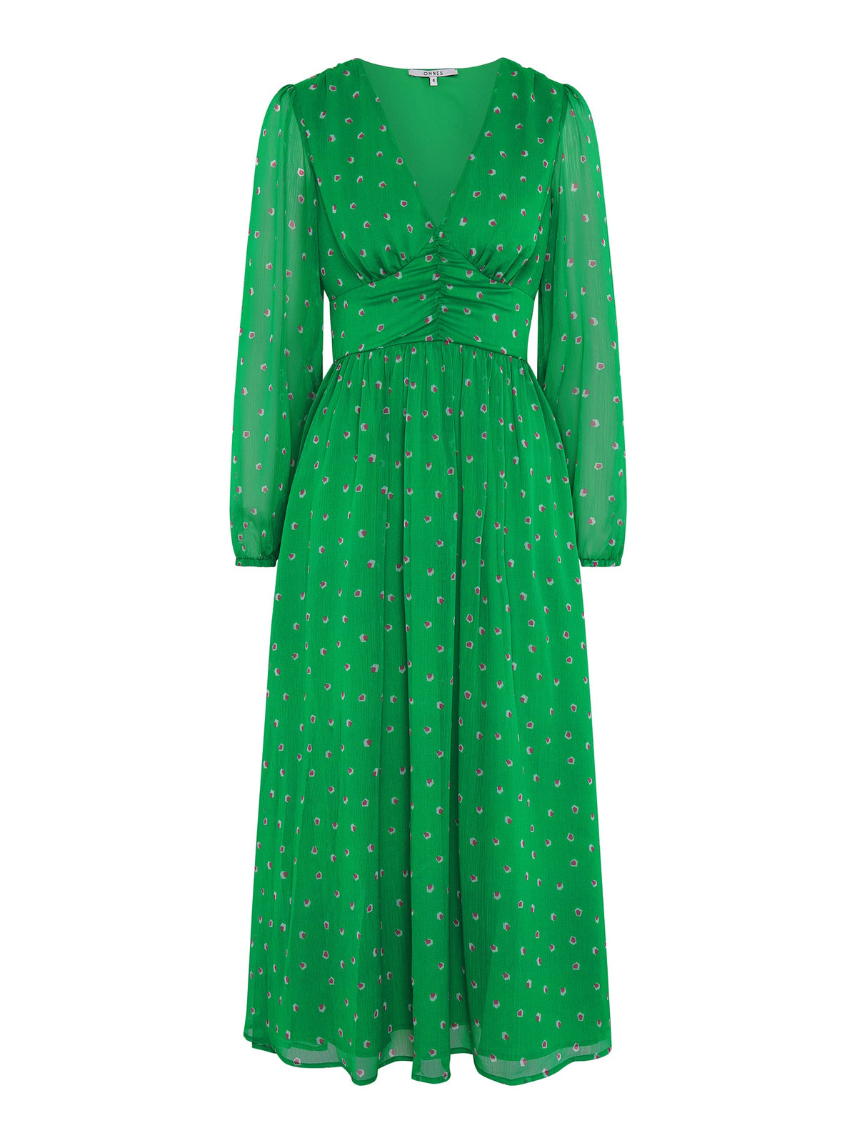 Gabriella Dress in Mini Shape Print