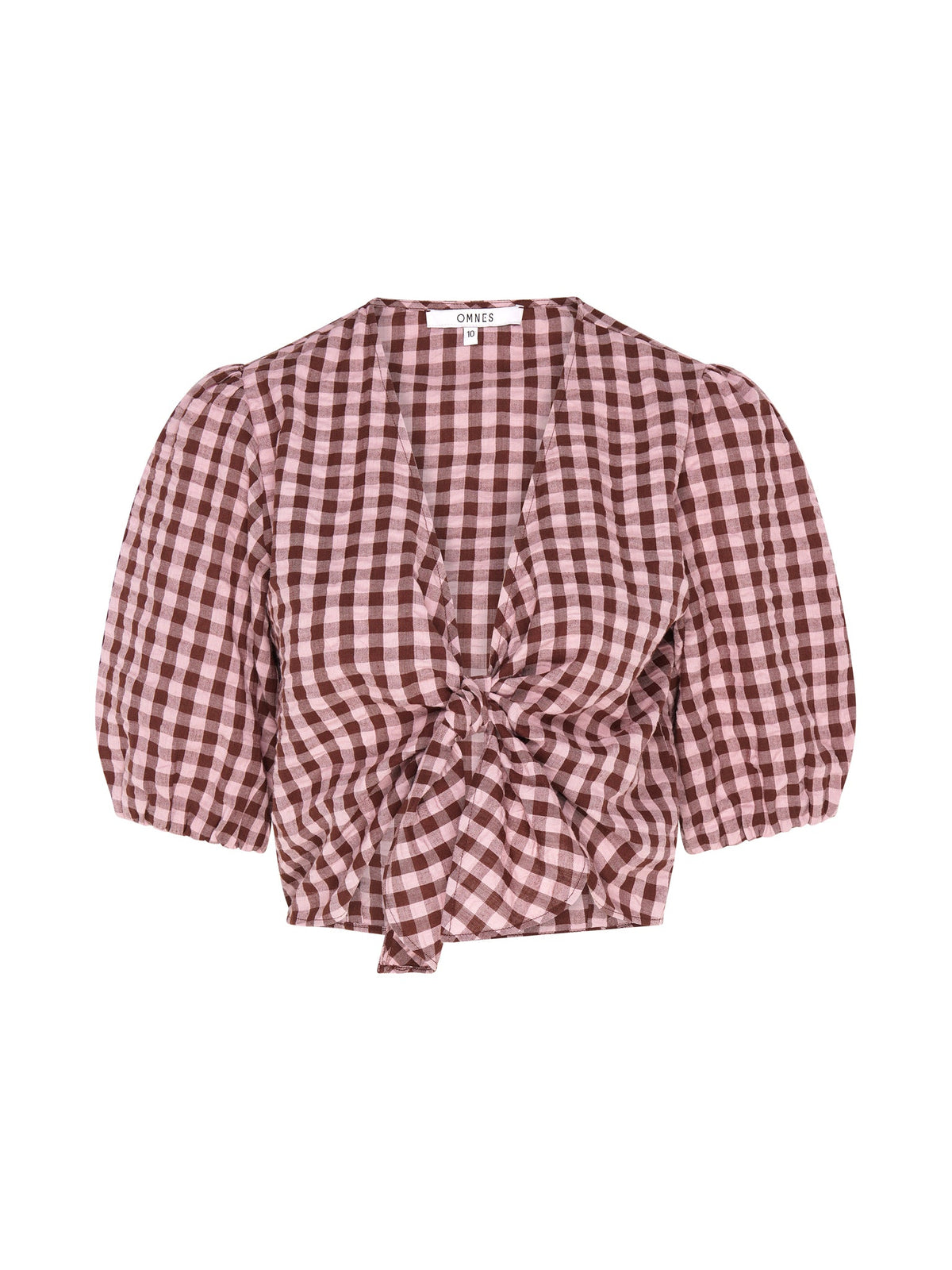 Karina Gingham Top