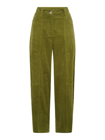 Kai Cord Trouser in Moss Green