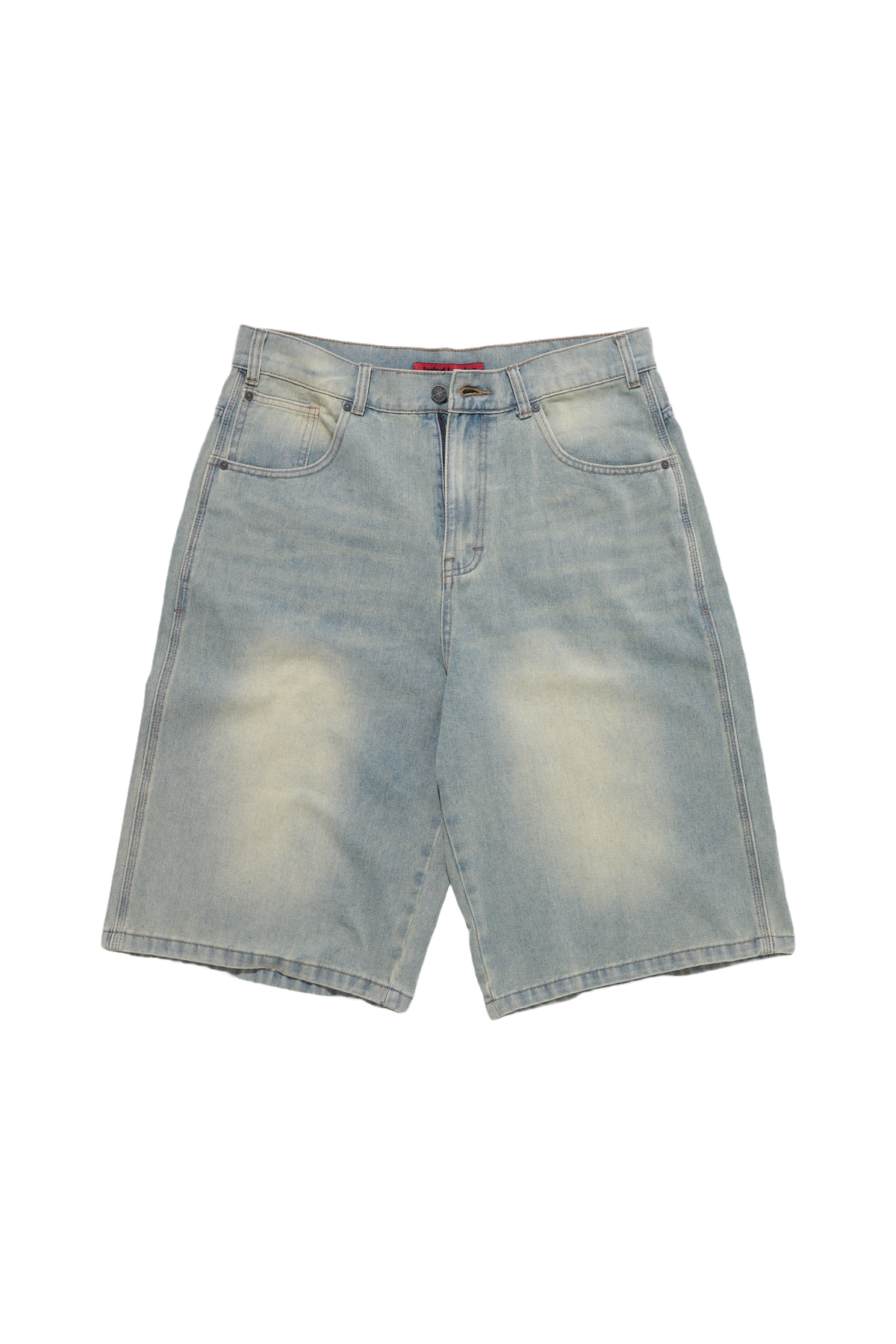 Light Wash Jumbo Jorts