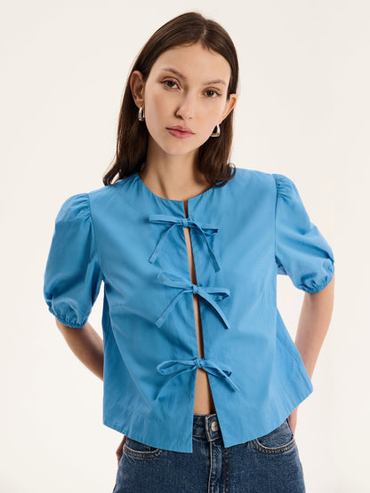 Apollo Blouse in Blue