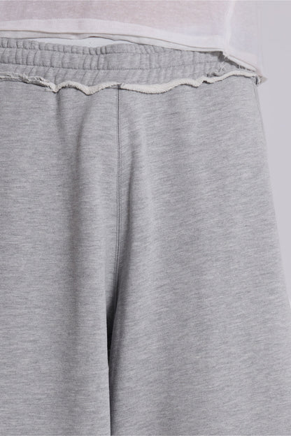 Grey Marl Baggy Monster Joggers