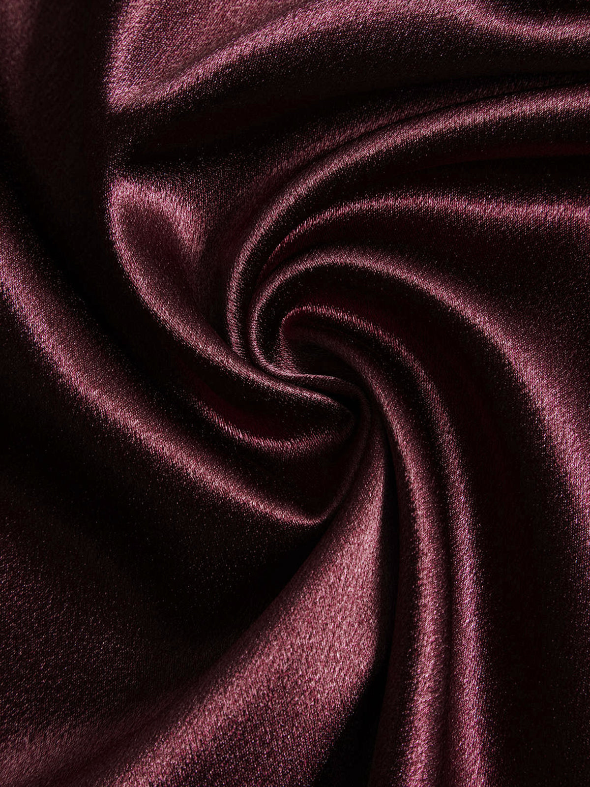 Faux Leather Panel Asymmetric Satin Maxi Skirt