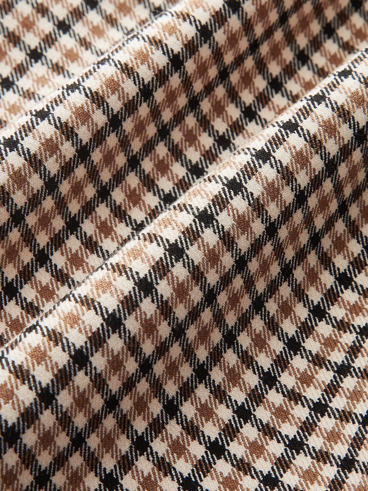 Checked Mini Skirt