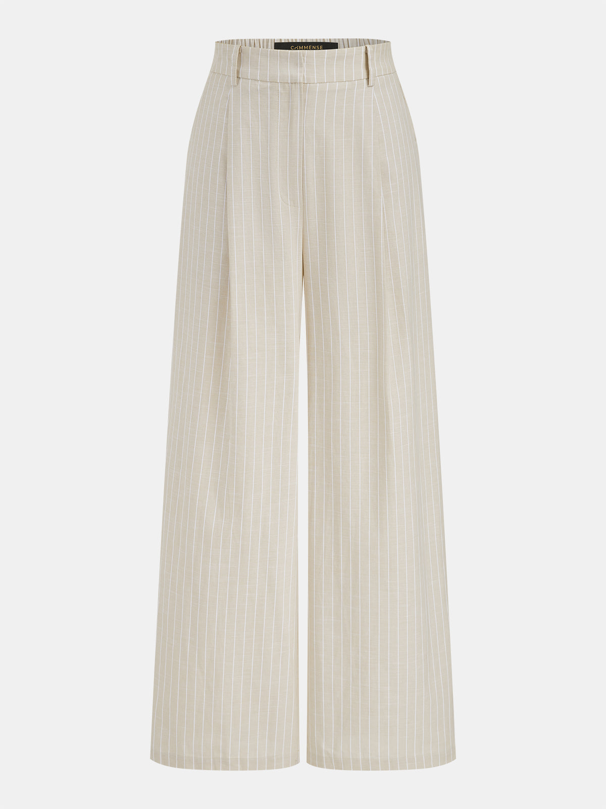 Striped Cotton Two Piece Pants Set