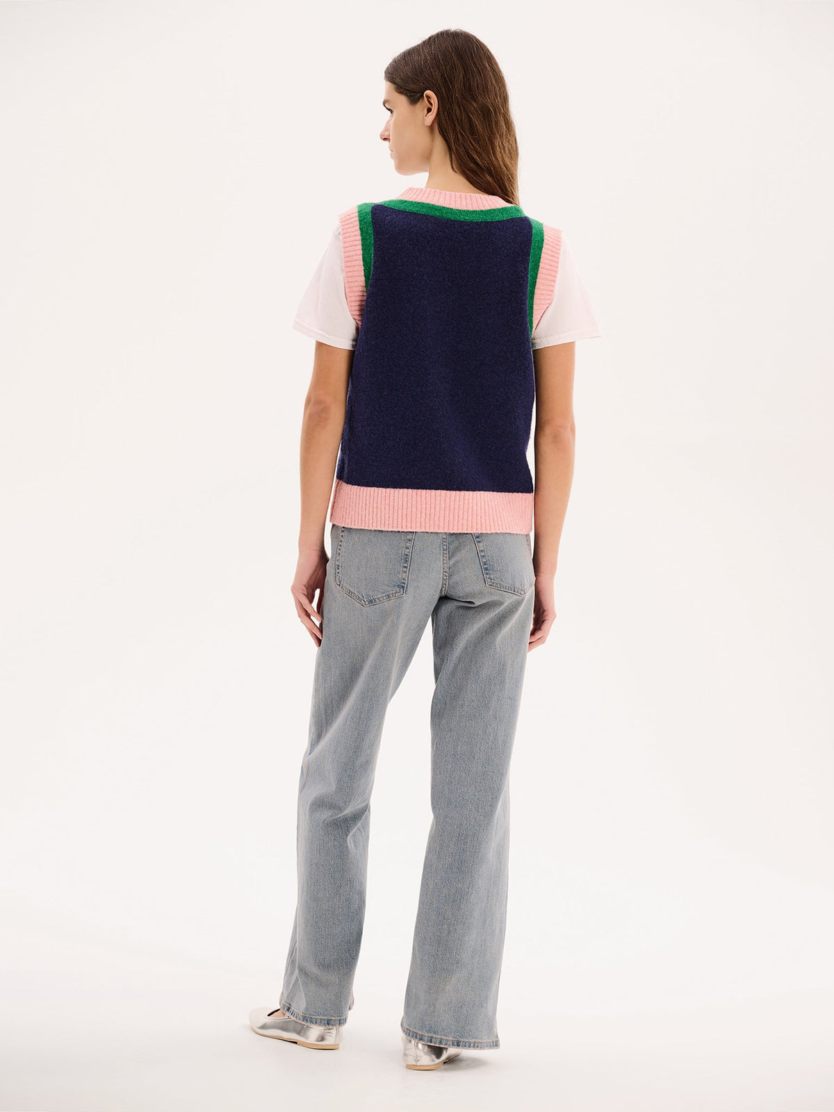 Bobbi Kiwi Vest in Navy