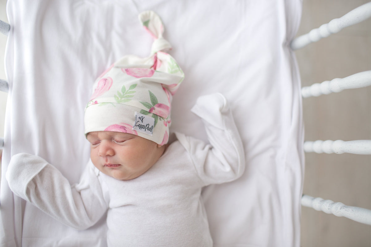 Top Knot Hat - Grace