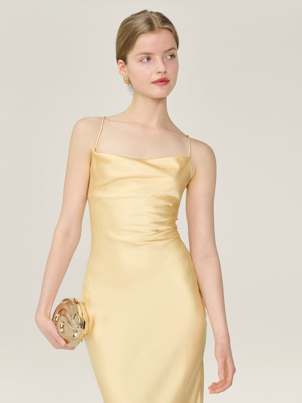Ginny Dress in Double Cream