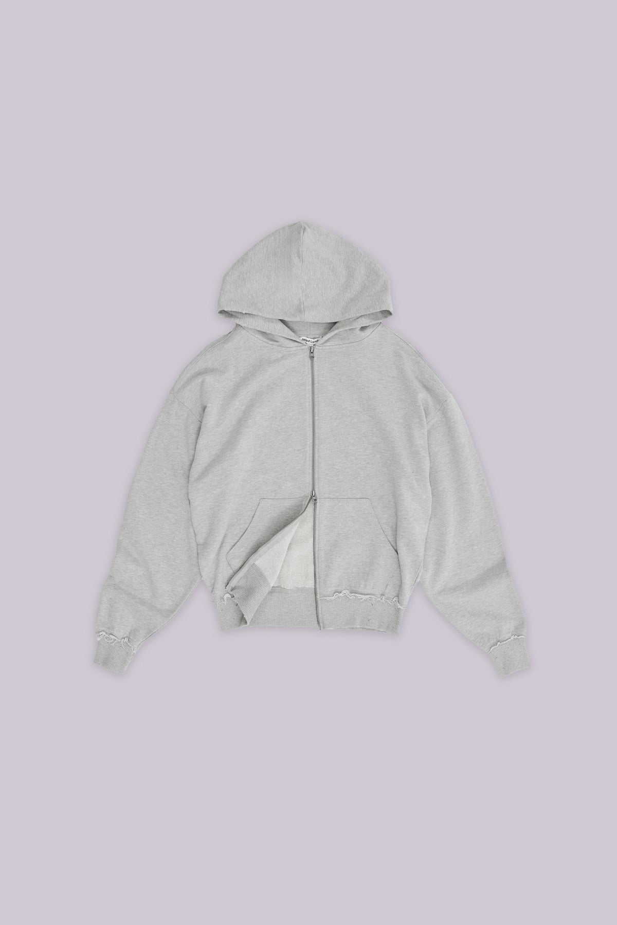 Grey Marl Oversized Monster Hoodie