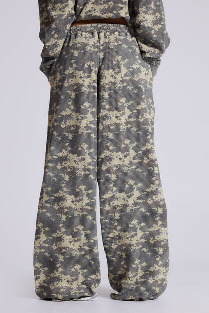 Digi Camo Waffle Monster Joggers