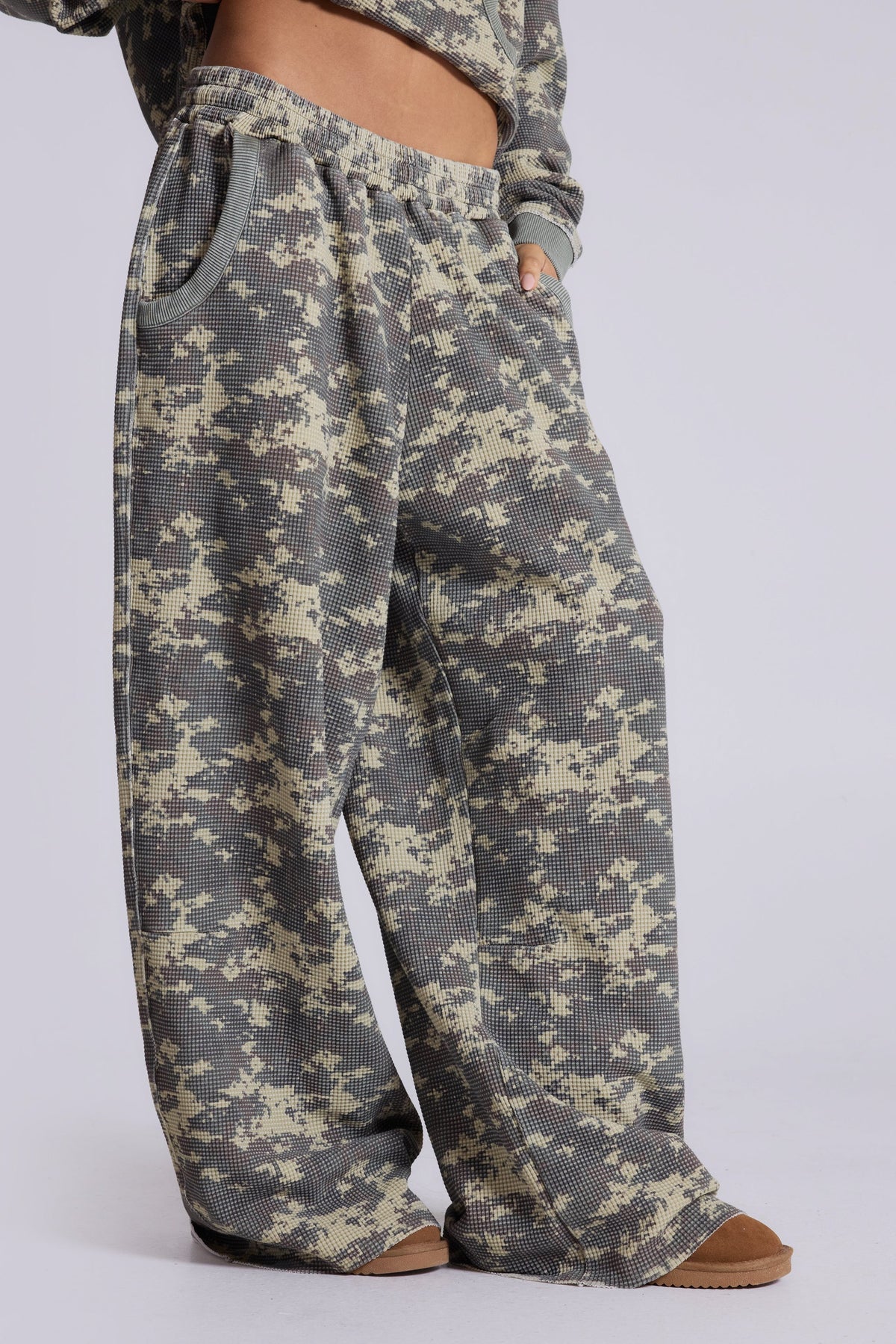Digi Camo Waffle Monster Joggers