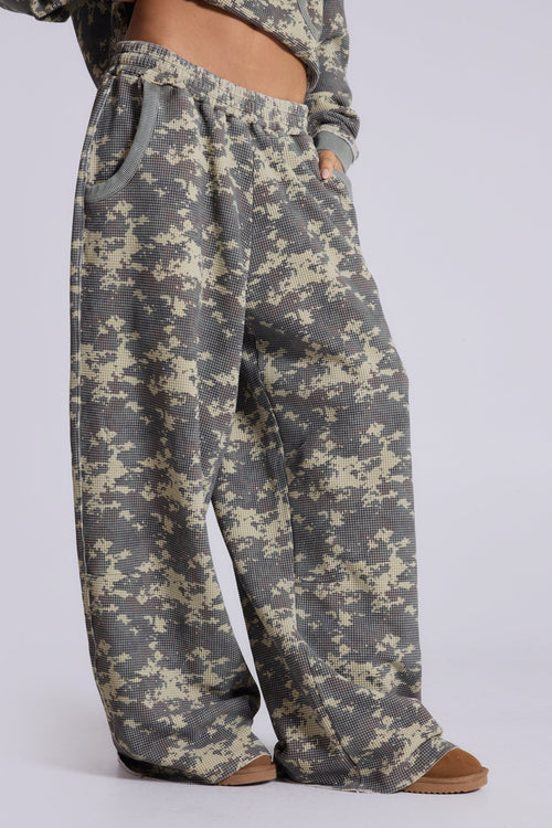 Digi Camo Waffle Monster Joggers
