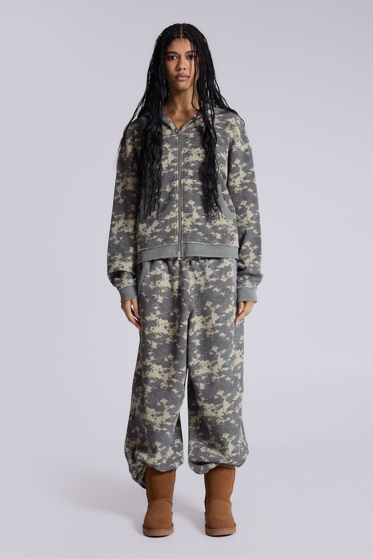 Digi Camo Waffle Monster Joggers