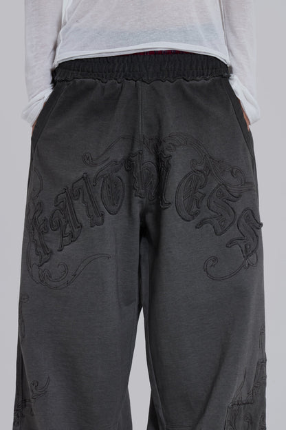 Faithless Applique Monster Joggers