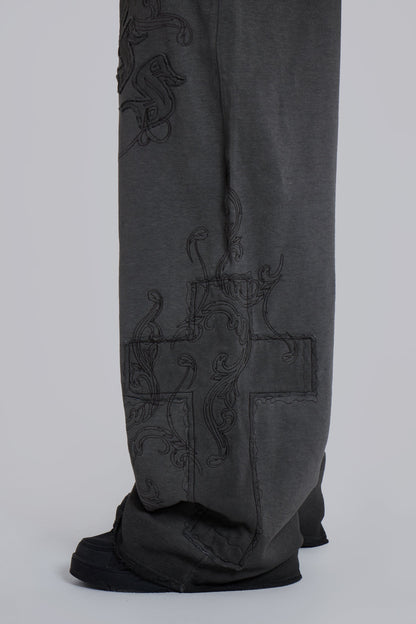 Faithless Applique Monster Joggers